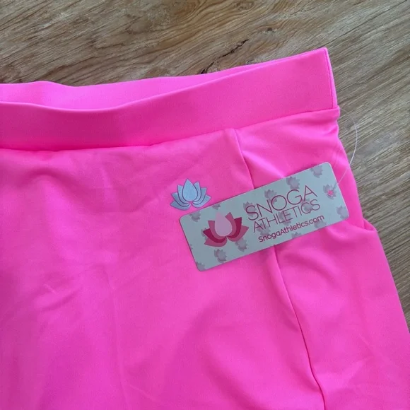 Snoga Skort Small Pink Ankle Fit 22” Sugar Plum New With Tags Pockets Modest - Picture 2 of 7